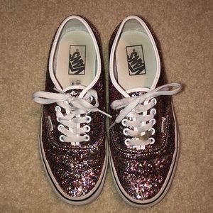 Sparkly Vans sneakers